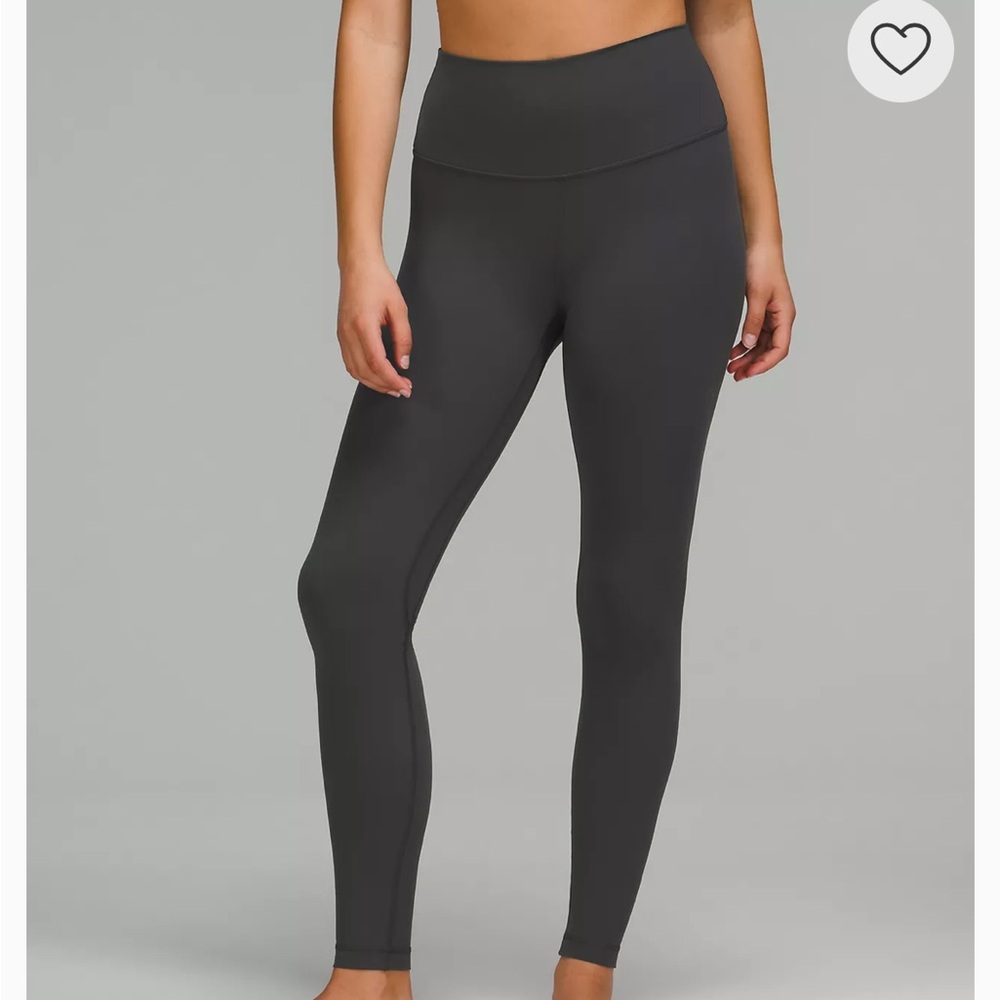 lululemon athletica Dark Gray High-Waist Leggings